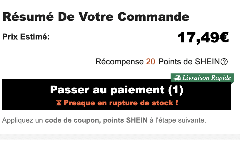 exemple rareté artificielle